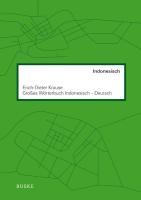 Großes Wörterbuch. Indonesisch-Deutsch