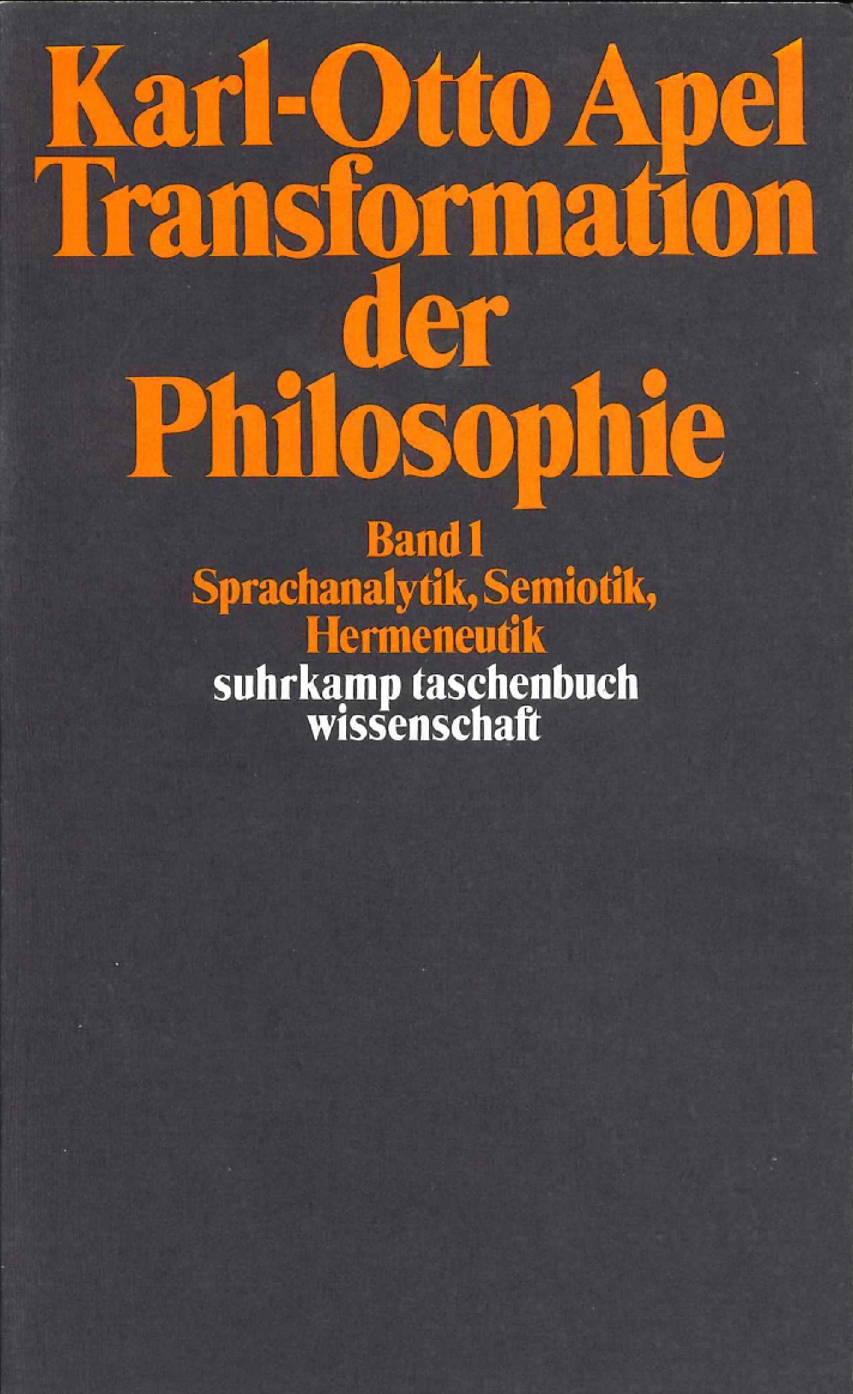 Transformation der Philosophie