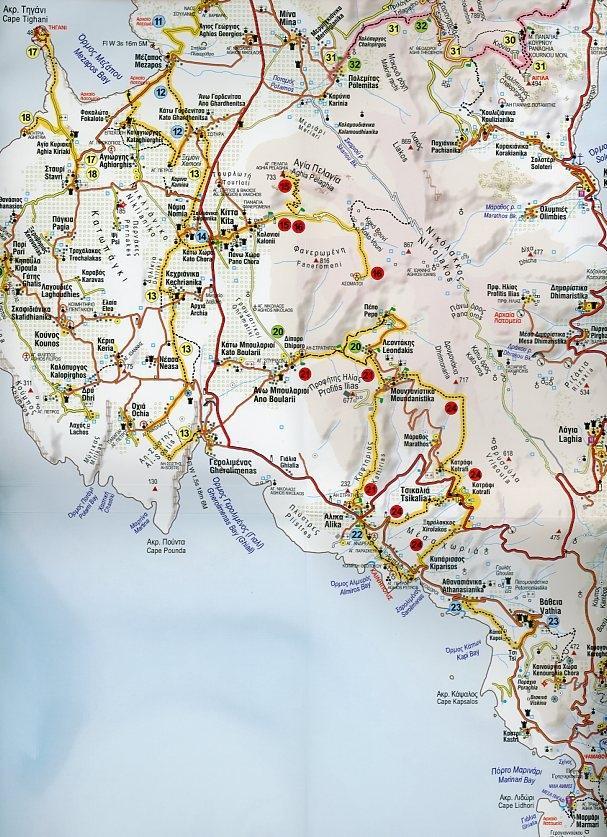 Topografische Bergwanderkarte 8.4. Mani  1 : 50 000