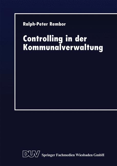 Controlling in der Kommunalverwaltung