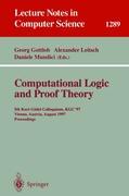 Computational Logic and Proof Theory