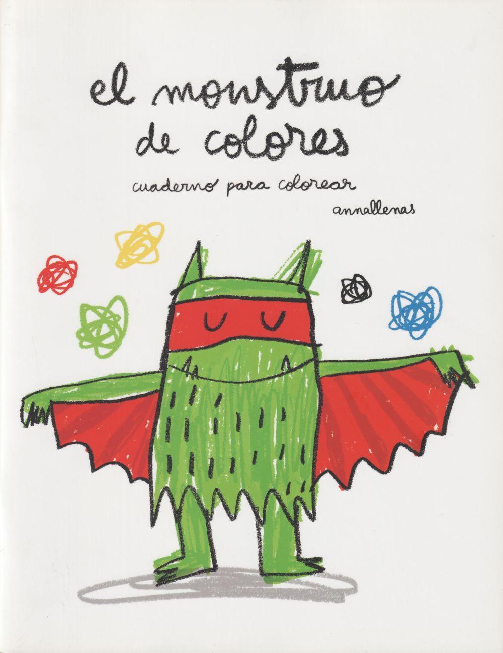 El monstruo de colores. Cuaderno para colorear