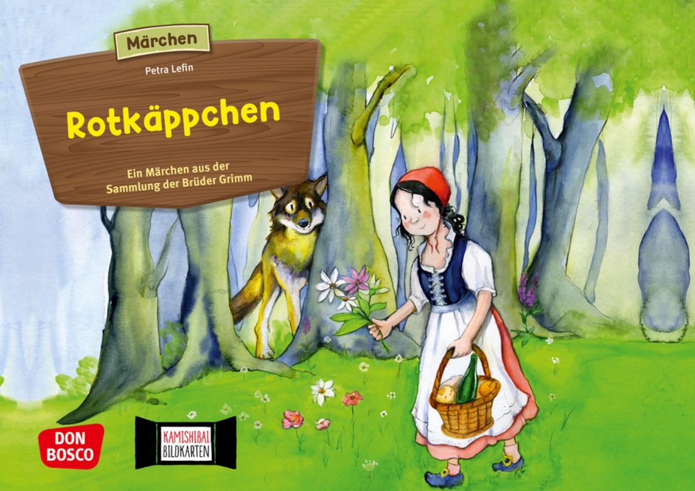 Rotkäppchen. Kamishibai Bildkartenset.