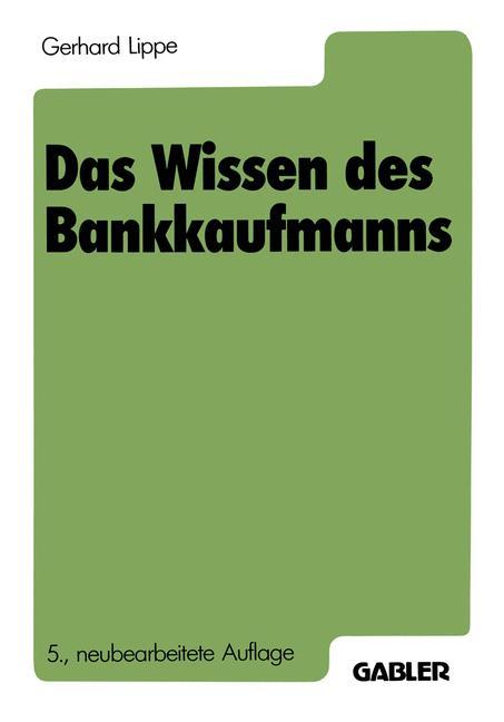 Das Wissen des Bankkaufmanns