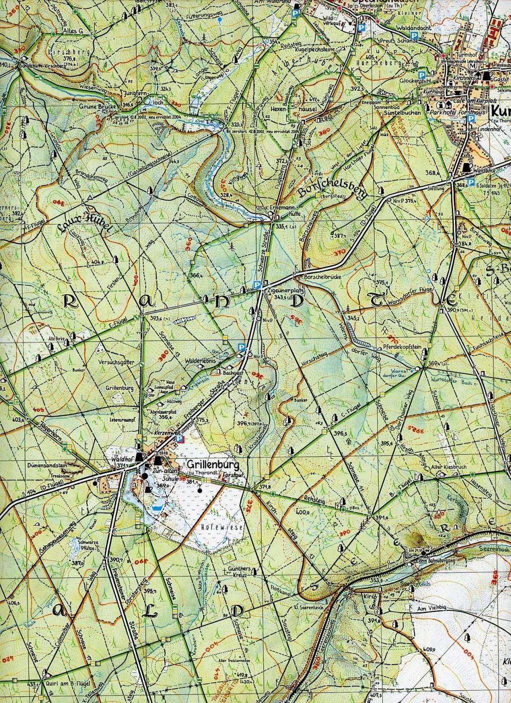 Tharandter Wald 1 : 20 000