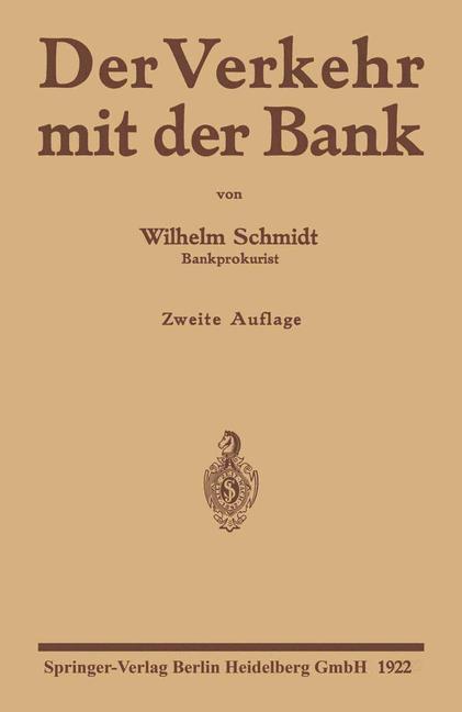 Der Verkehr mit der Bank