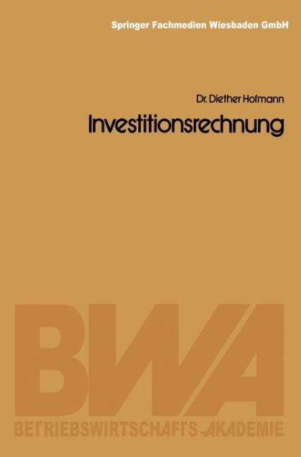 Investitionsrechnung