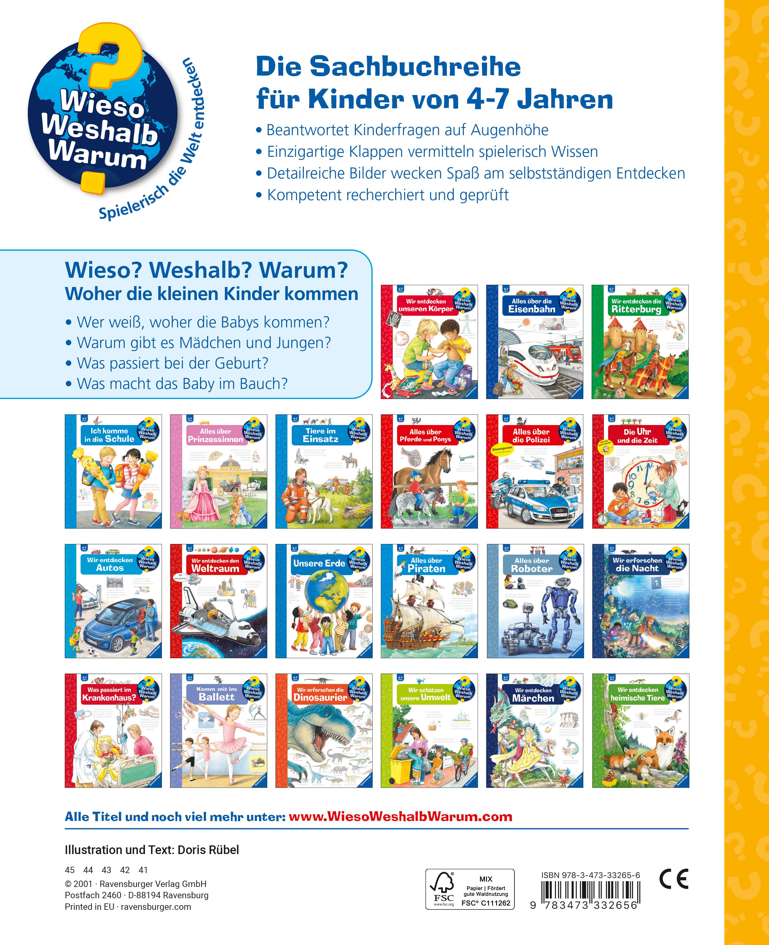 Wieso? Weshalb? Warum?, Band 13: Woher die kleinen Kinder kommen