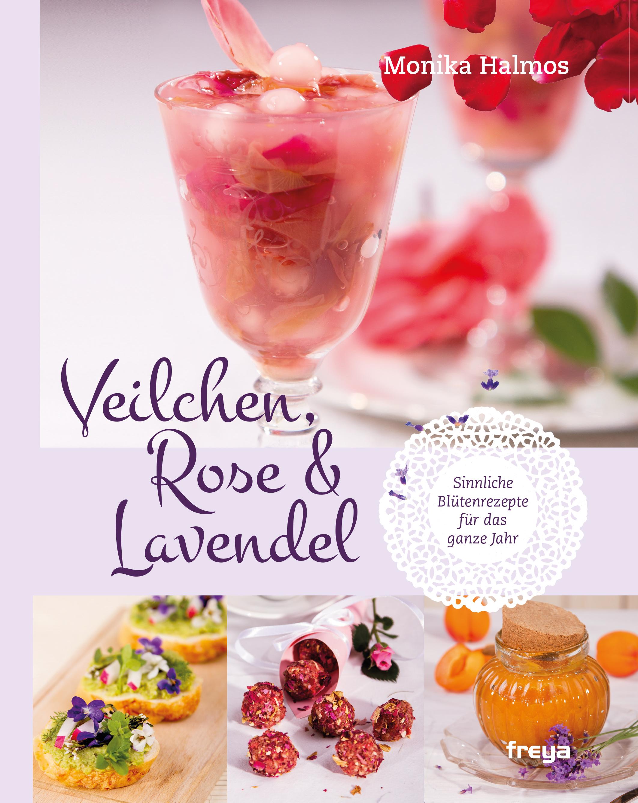 Veilchen, Rose und Lavendel