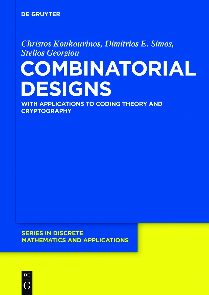 Combinatorial Designs