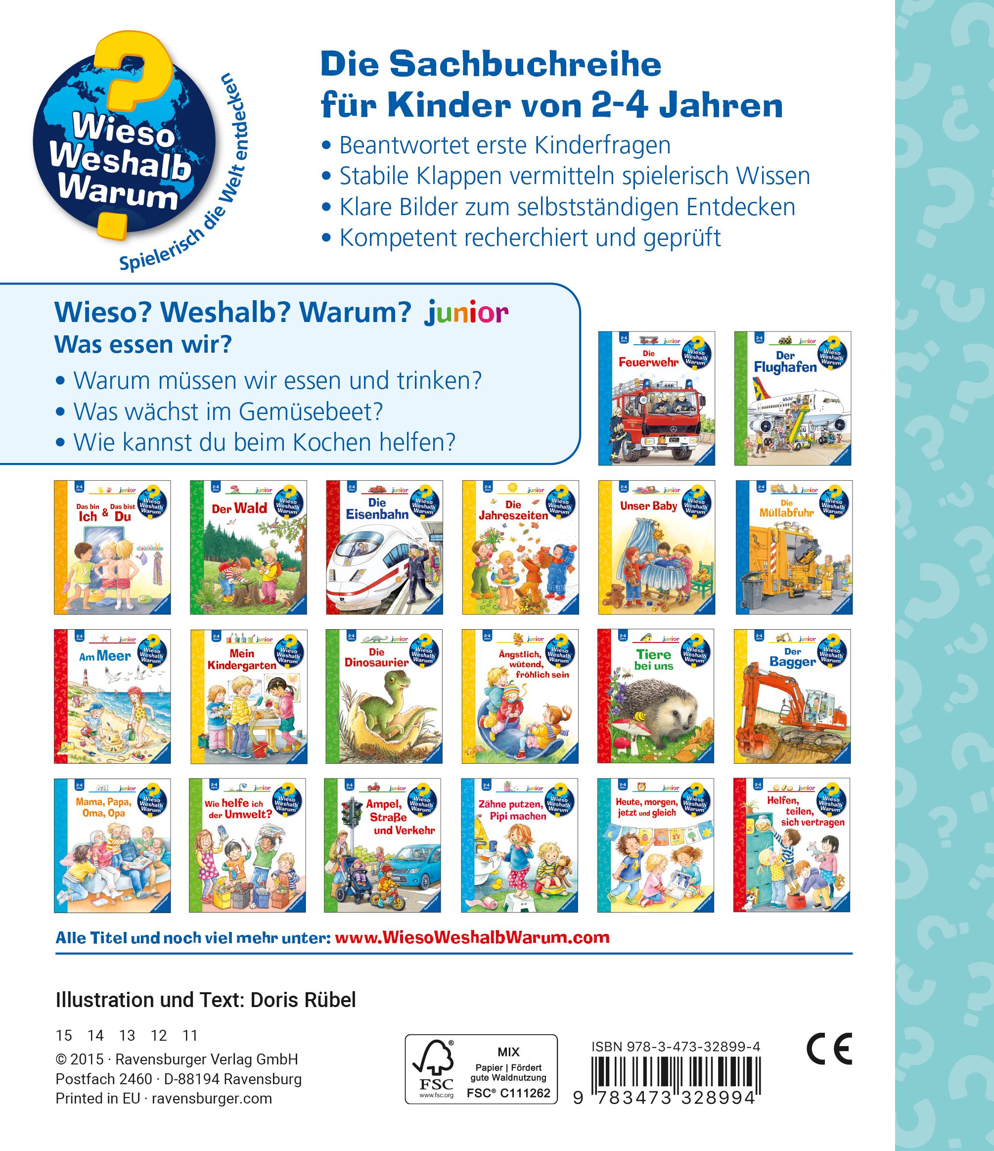 Wieso? Weshalb? Warum? junior, Band 53: Was essen wir?