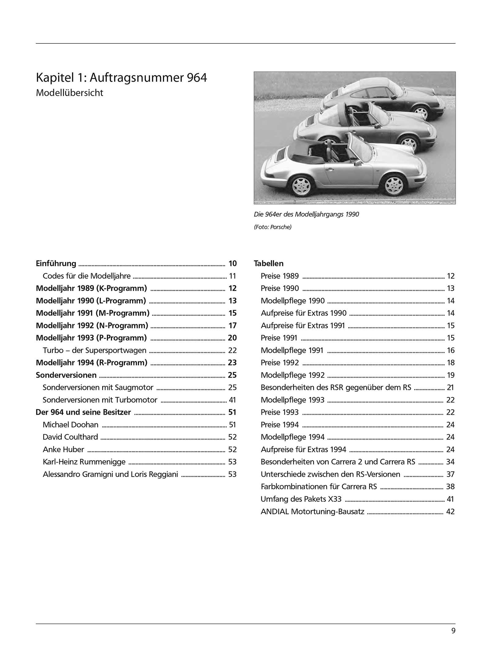 Handbuch Porsche 911 Typ 964