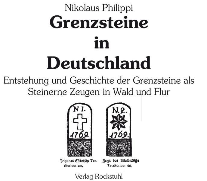 Grenzsteine in Deutschland