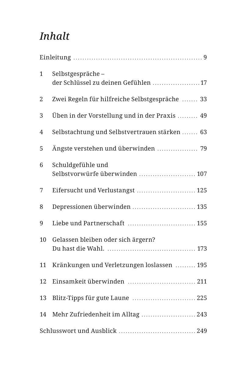 Gefühle verstehen, Probleme bewältigen