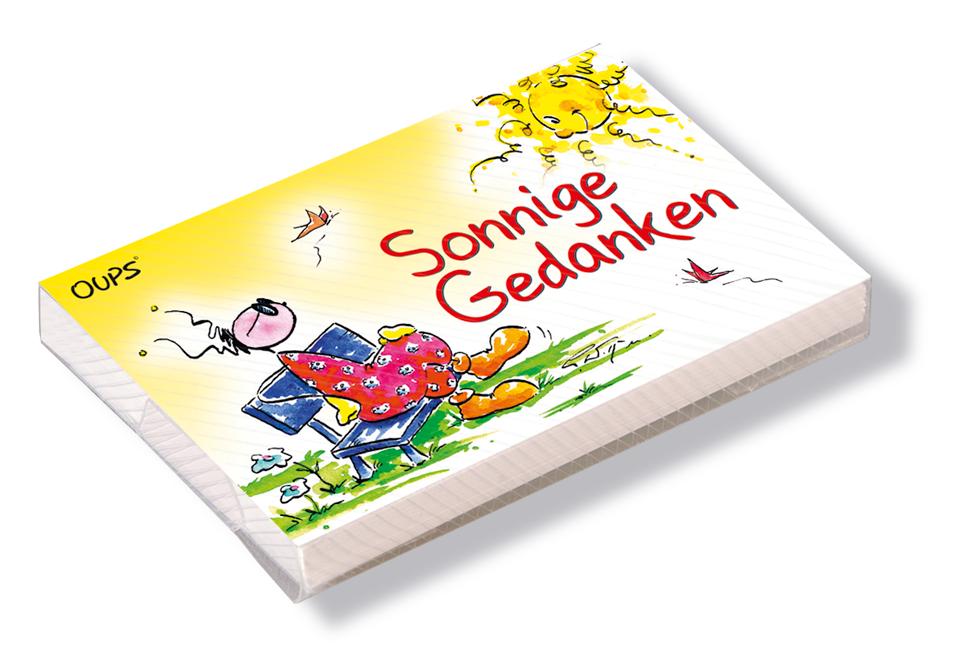 Oups Kärtchenbox - Sonnige Gedanken