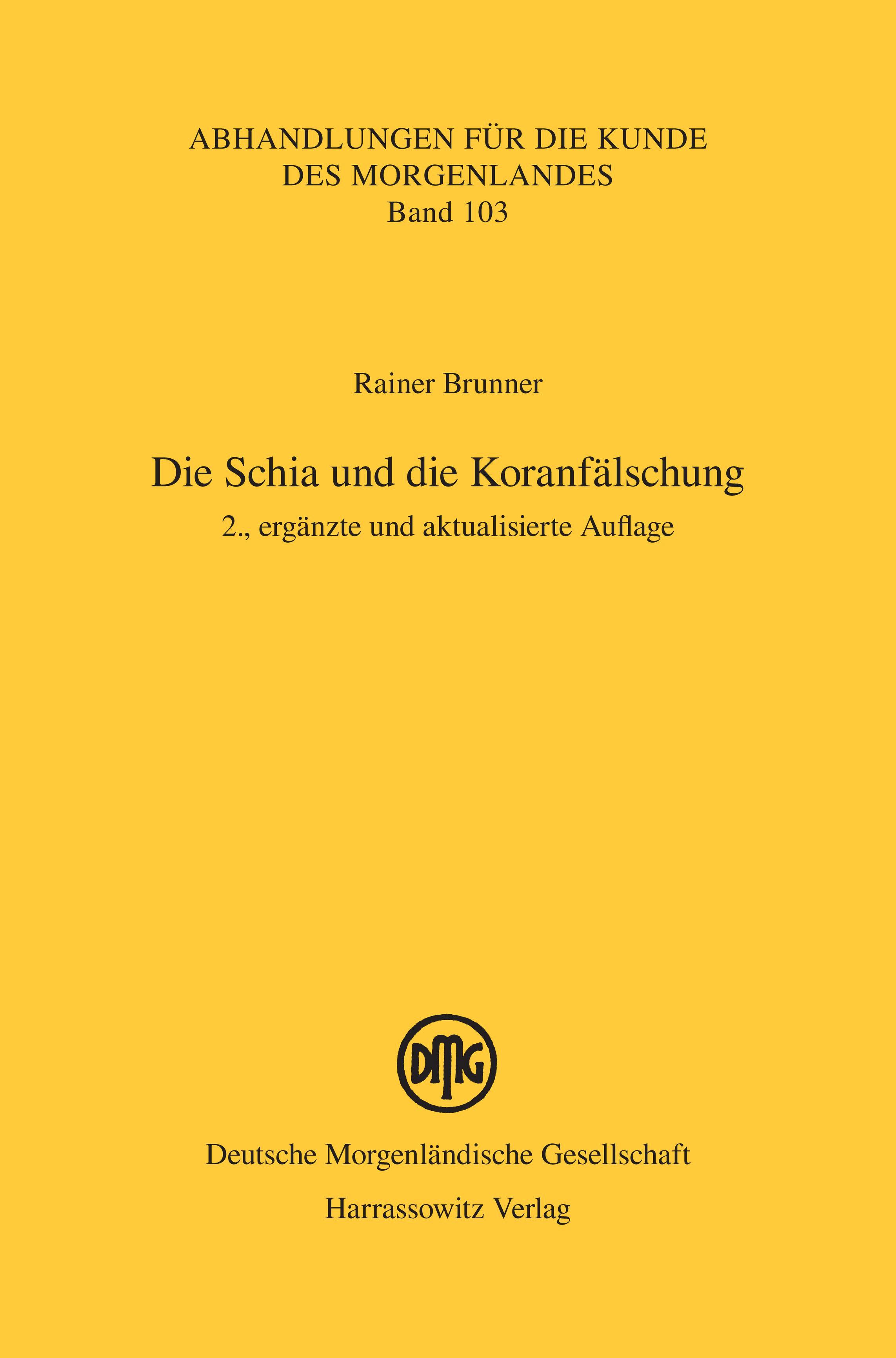 Die Schia und die Koranfälschung