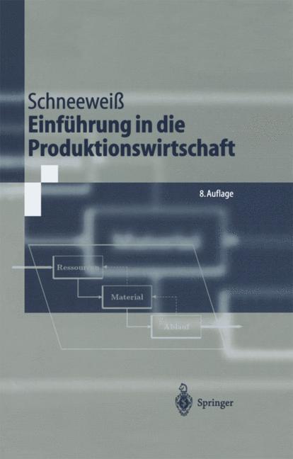 Einführung in die Produktionswirtschaft