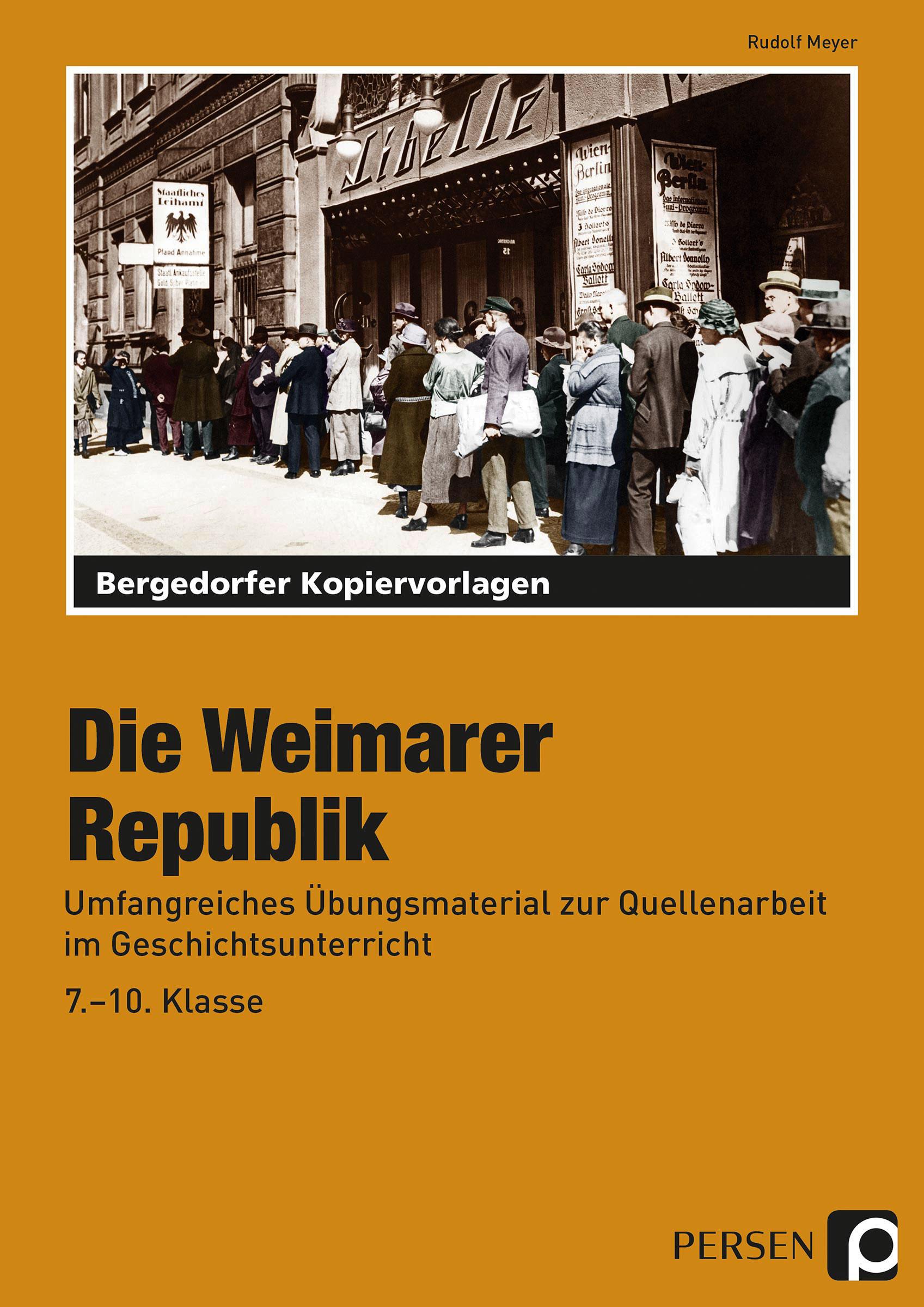 Die Weimarer Republik