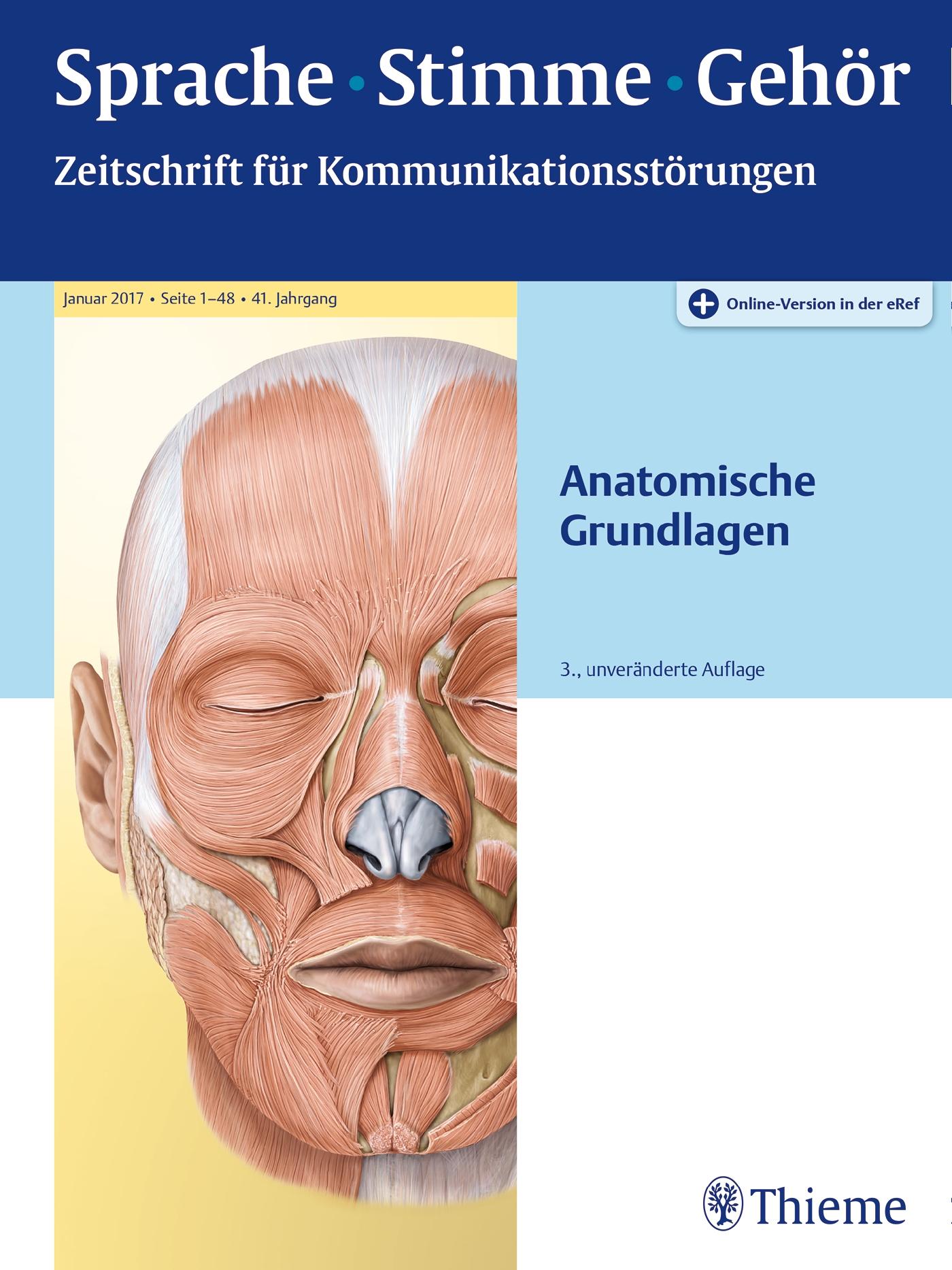 Sprache - Stimme - Gehör - Anatomische Grundlagen