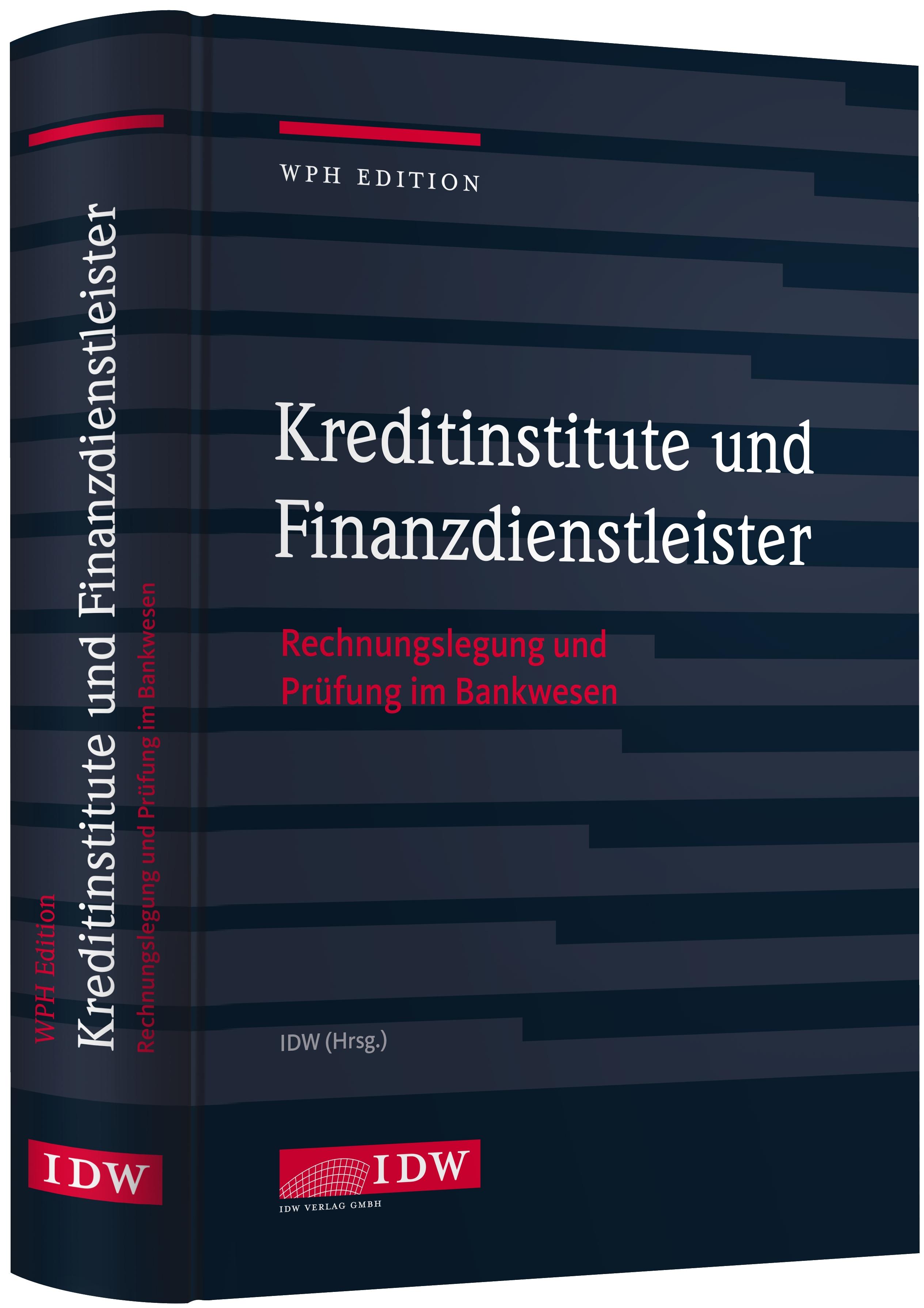 WPH Ed.: Kreditinstitute, Finanzdienstleister und Investmentvermögen