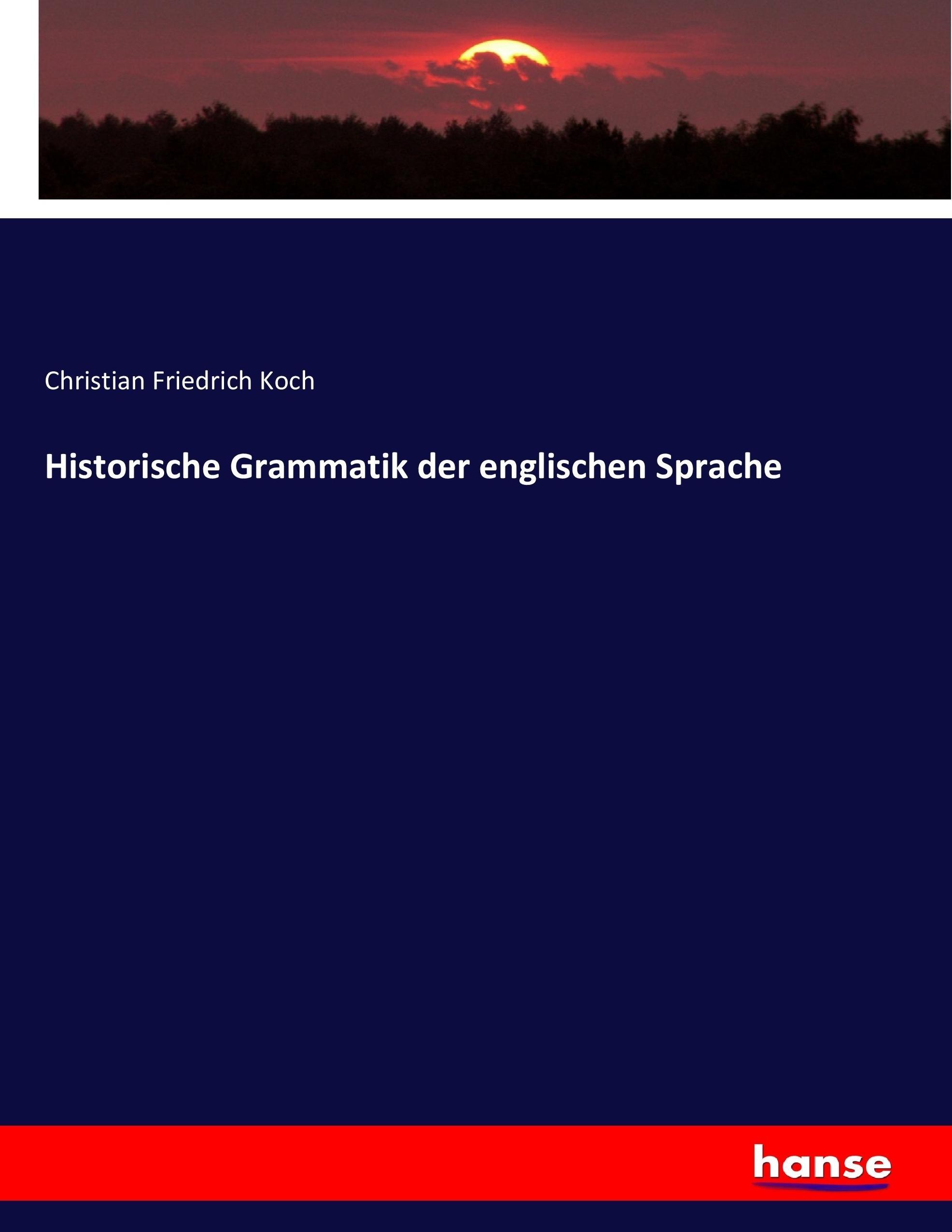 Historische Grammatik der englischen Sprache