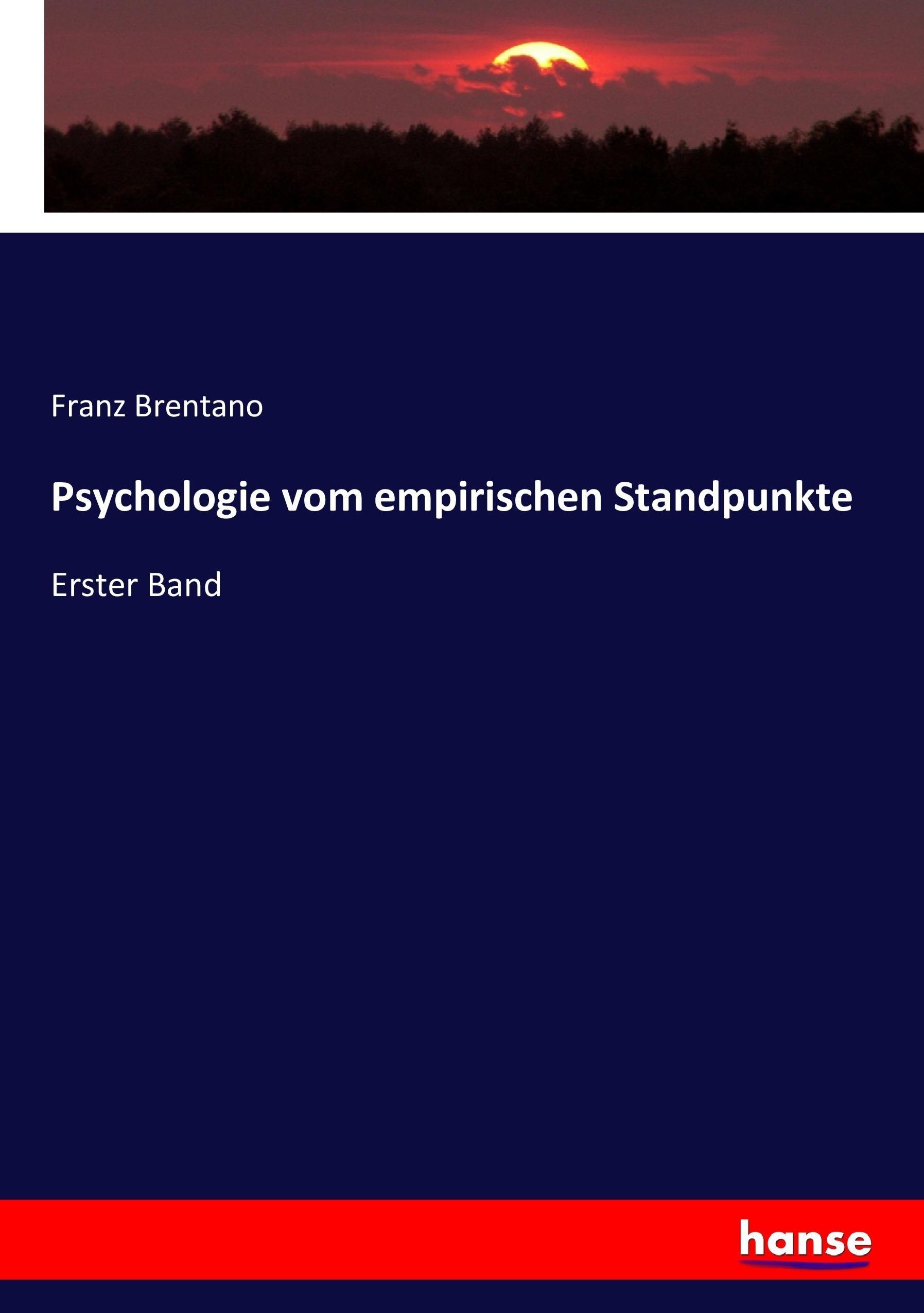 Psychologie vom empirischen Standpunkte