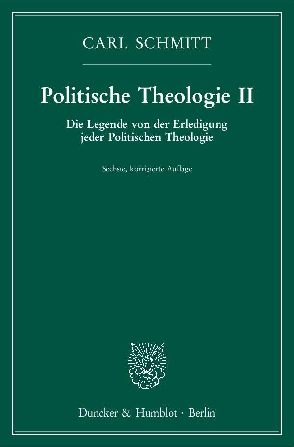 Politische Theologie II