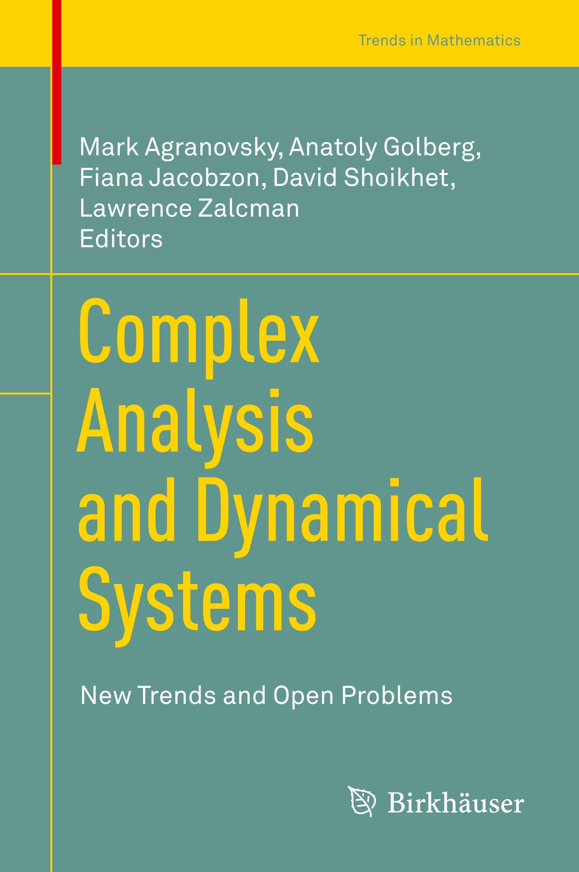 Complex Analysis and Dynamical Systems