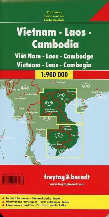 Vietnam - Laos - Kambodscha 1 : 900 000