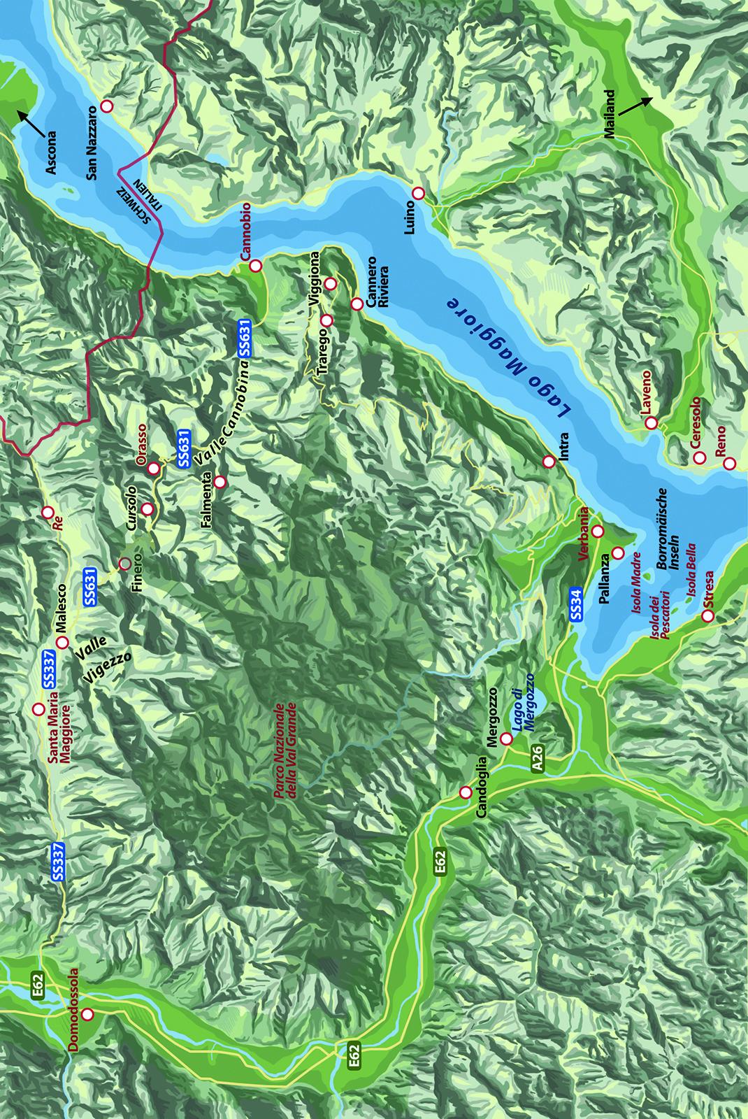 Totenstille über dem Lago Maggiore