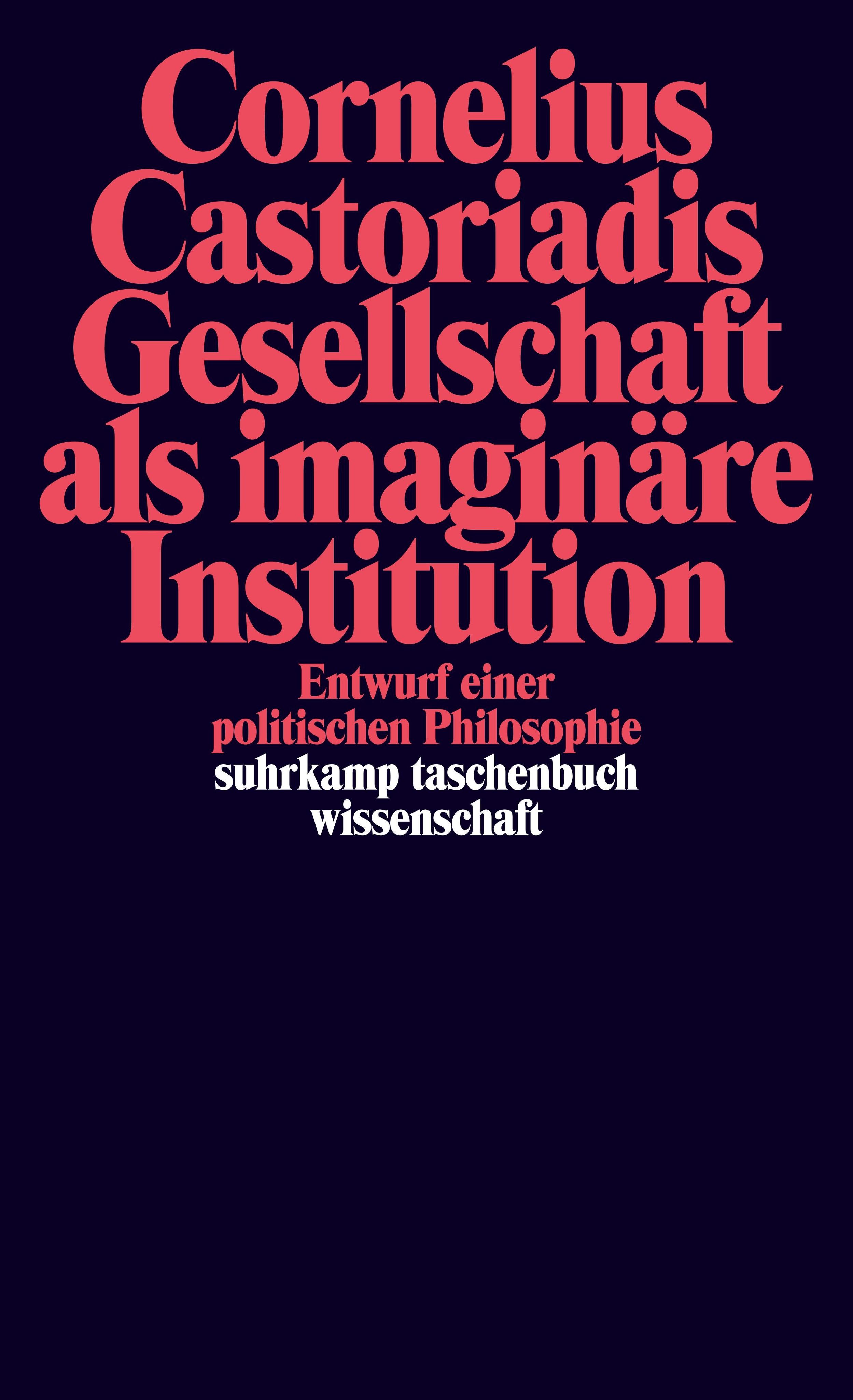 Gesellschaft als imaginäre Institution