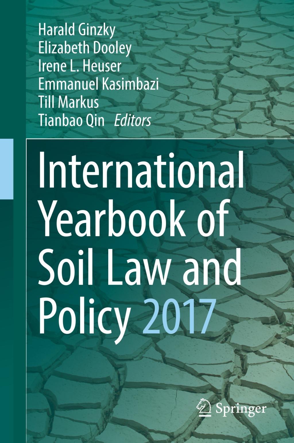 International Yearbook of Soil Law and Policy 2017