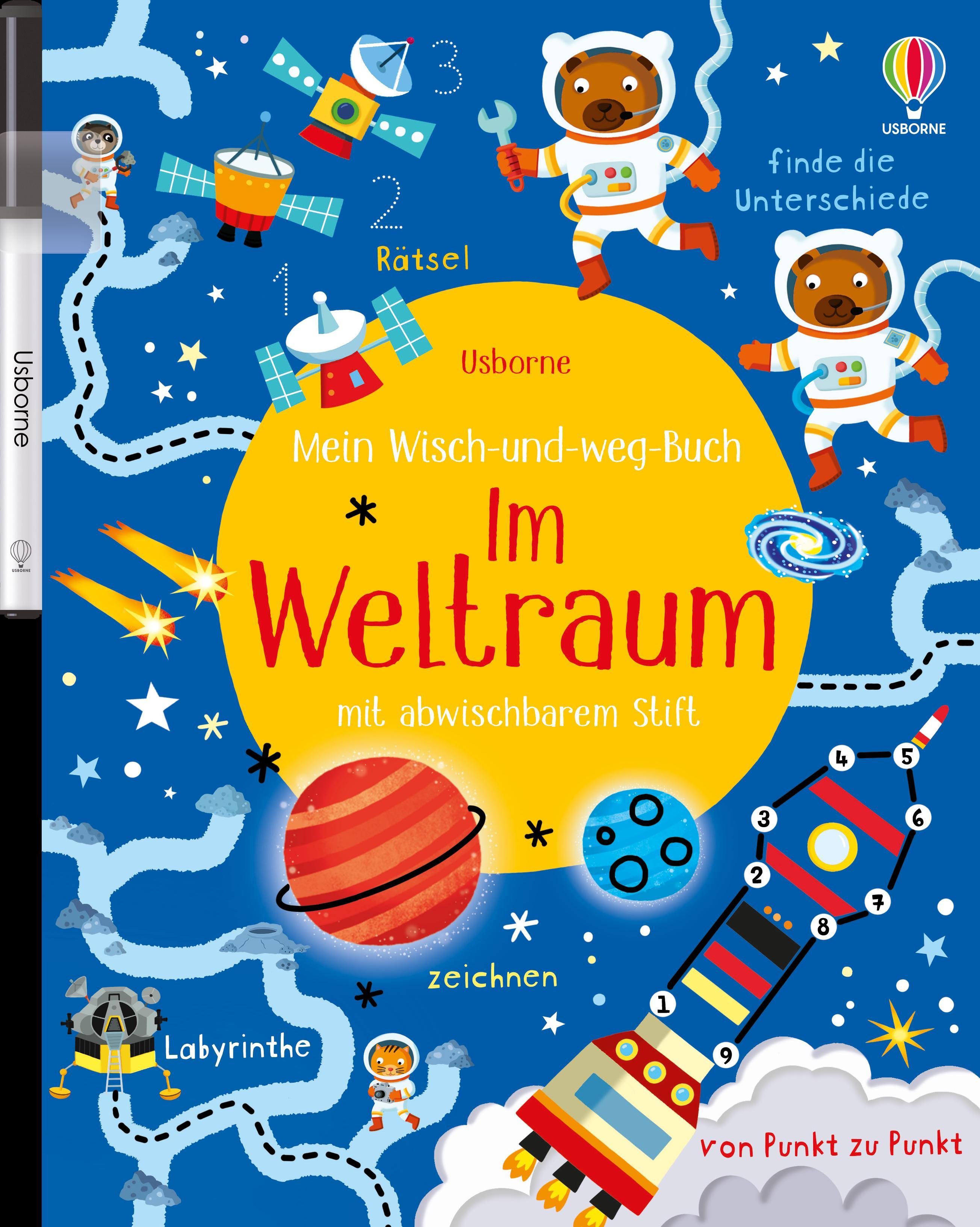 Mein Wisch-und-weg-Buch: Im Weltraum