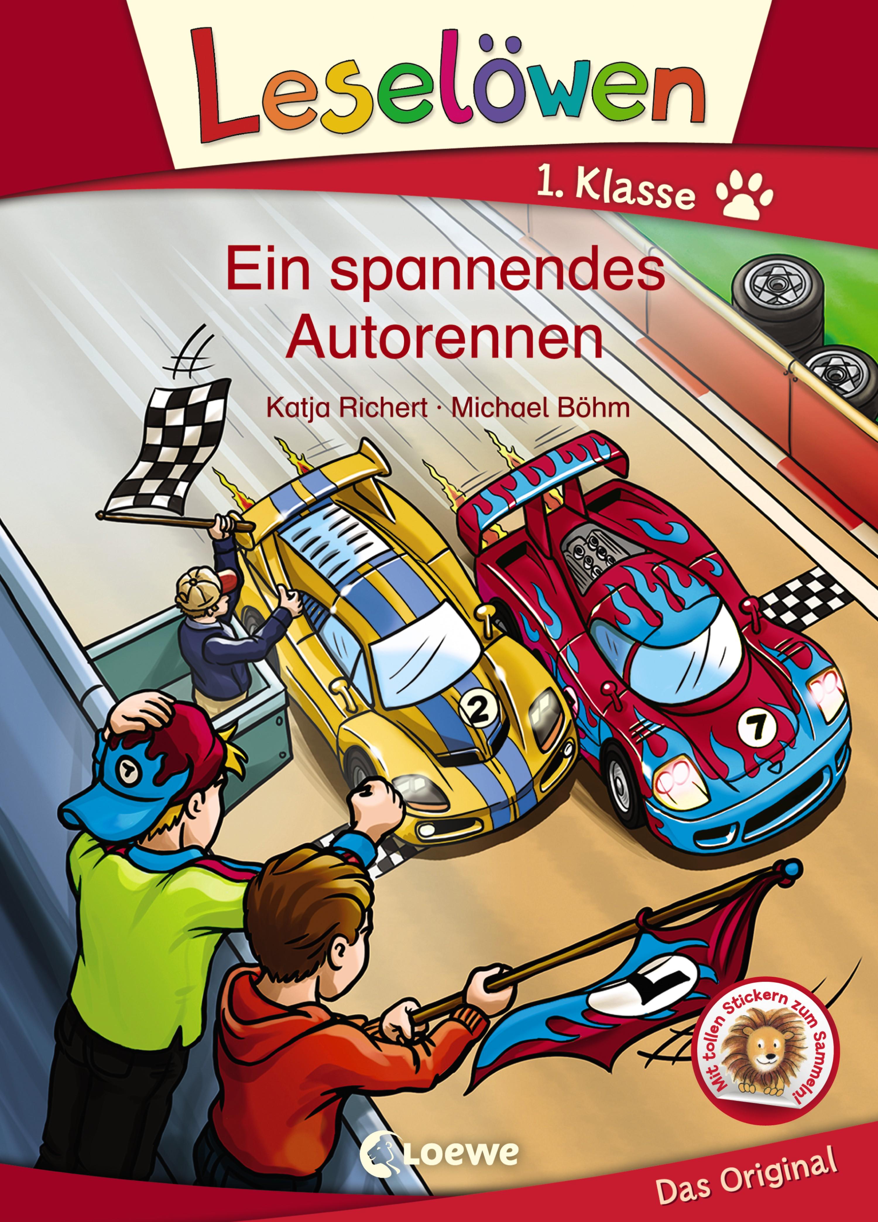 Leselöwen 1. Klasse - Ein spannendes Autorennen