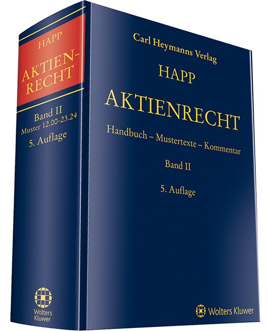 Aktienrecht Band II