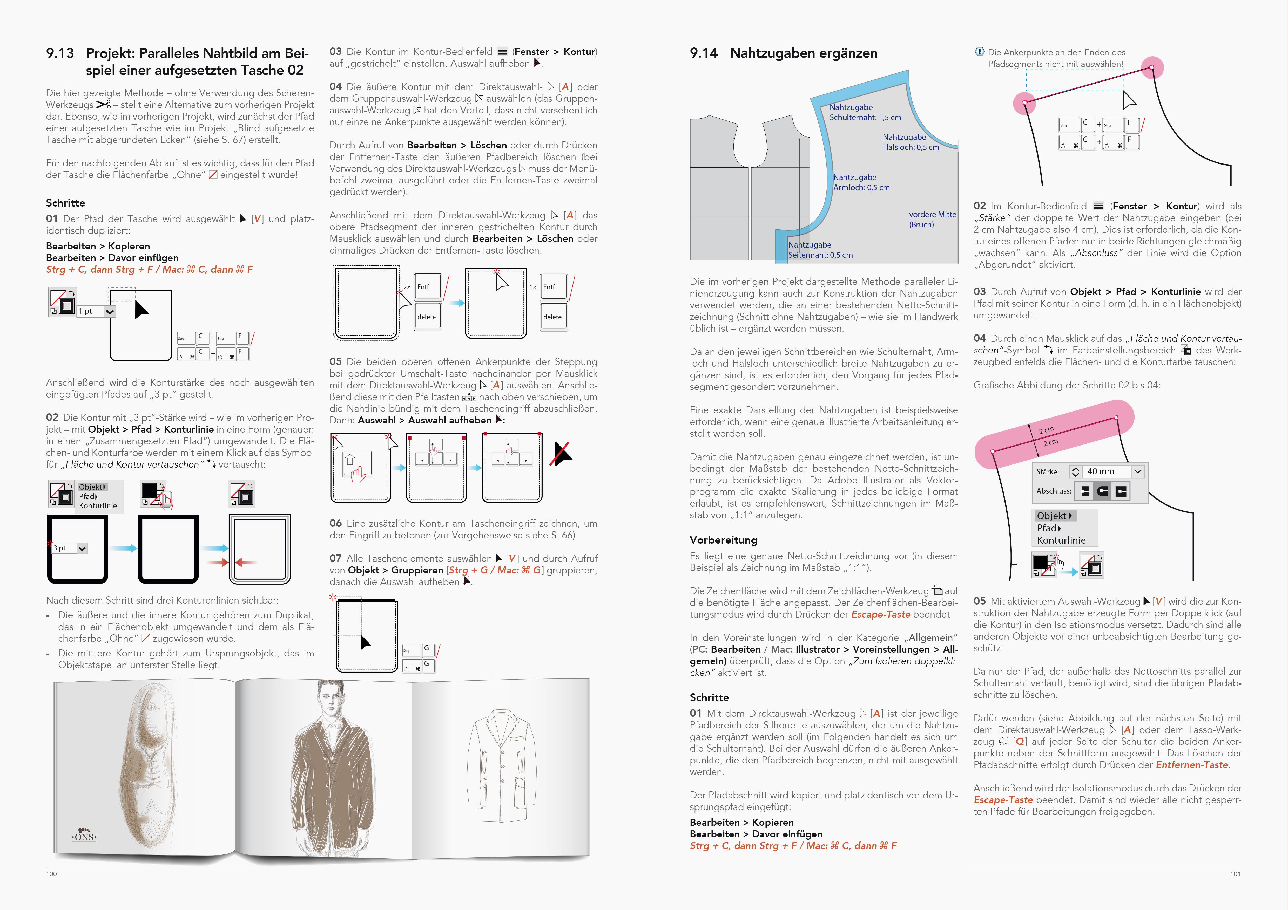 Modezeichnen 1 mit Adobe Illustrator