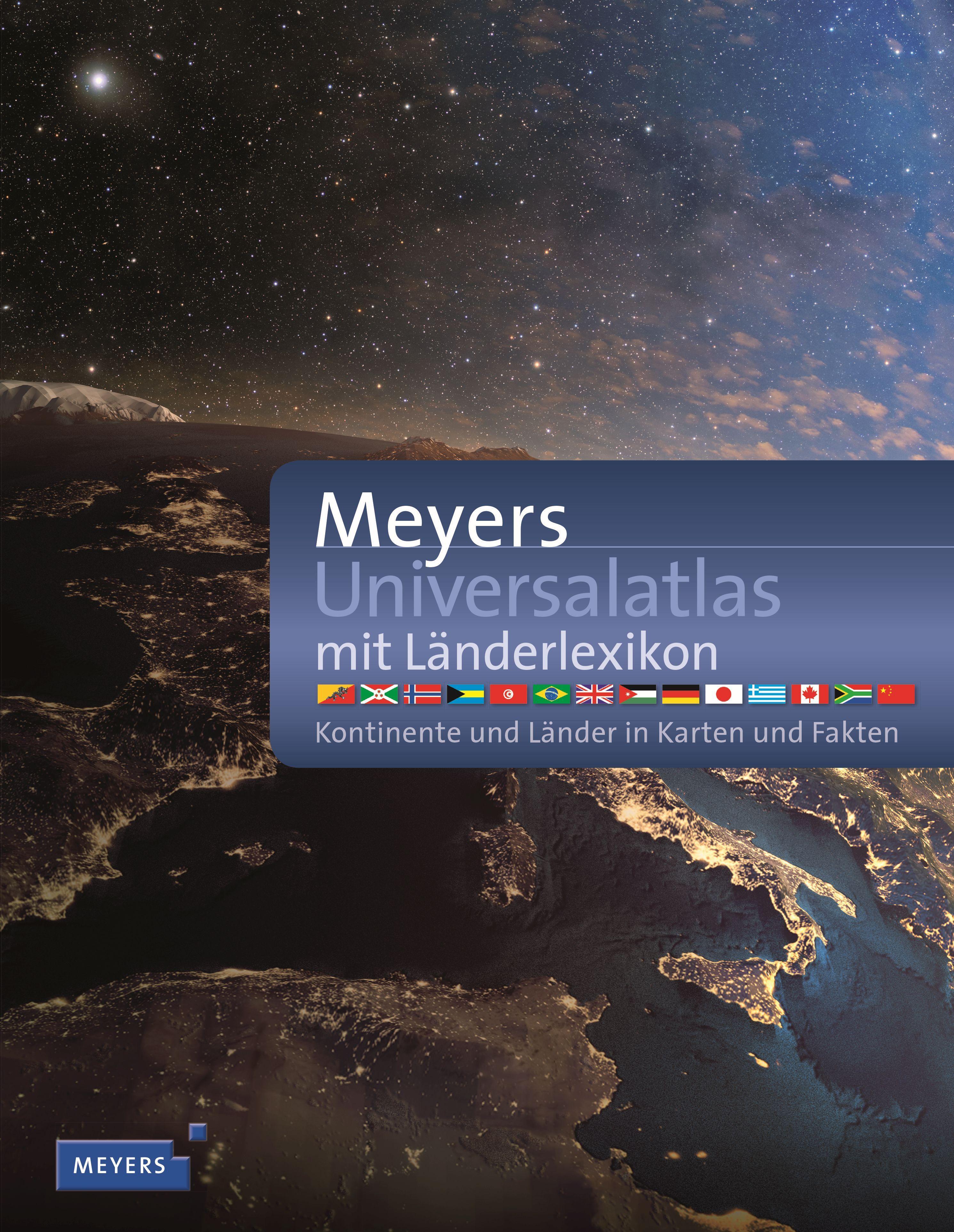 Meyers Universalatlas mit Länderlexikon