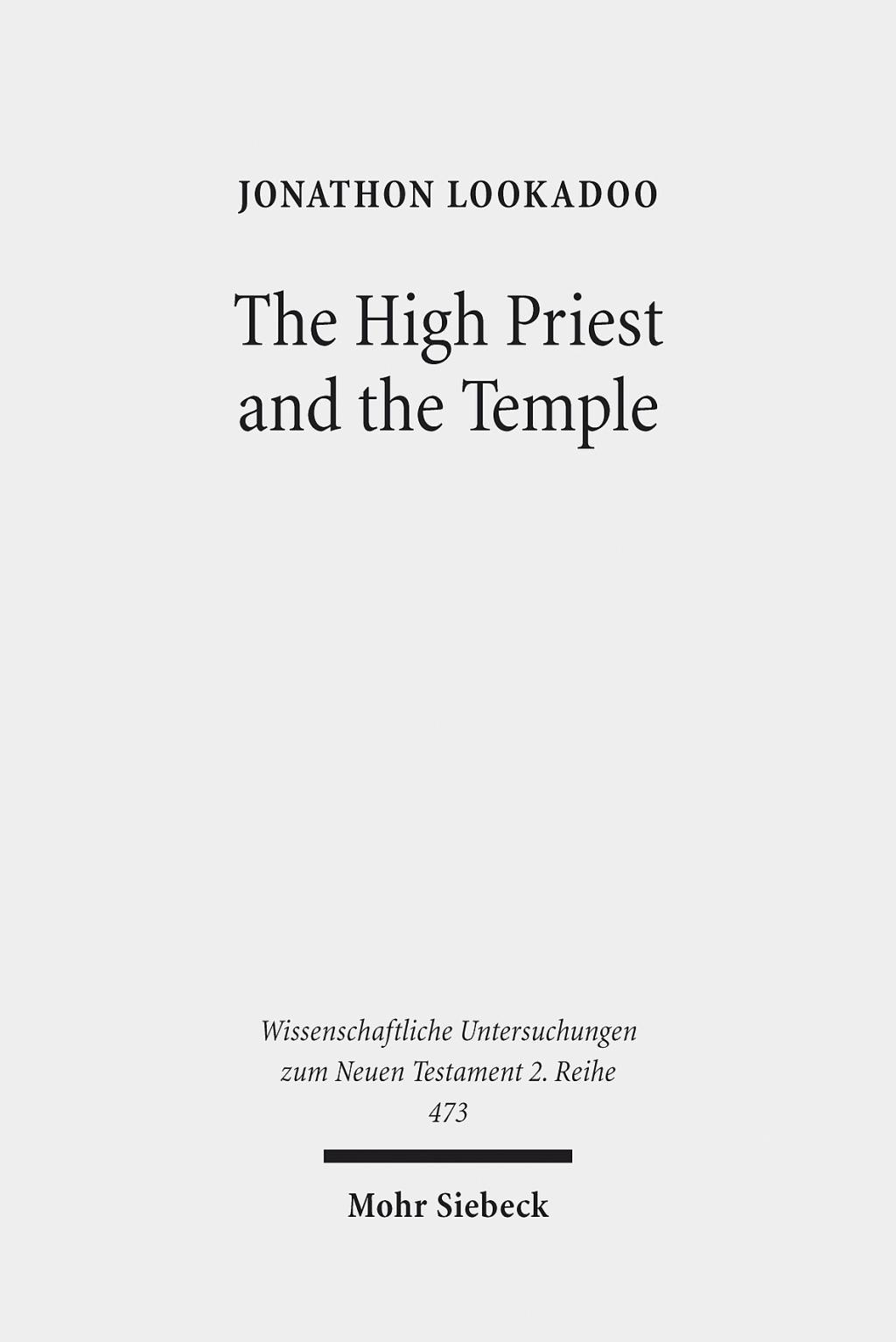 The High Priest and the Temple