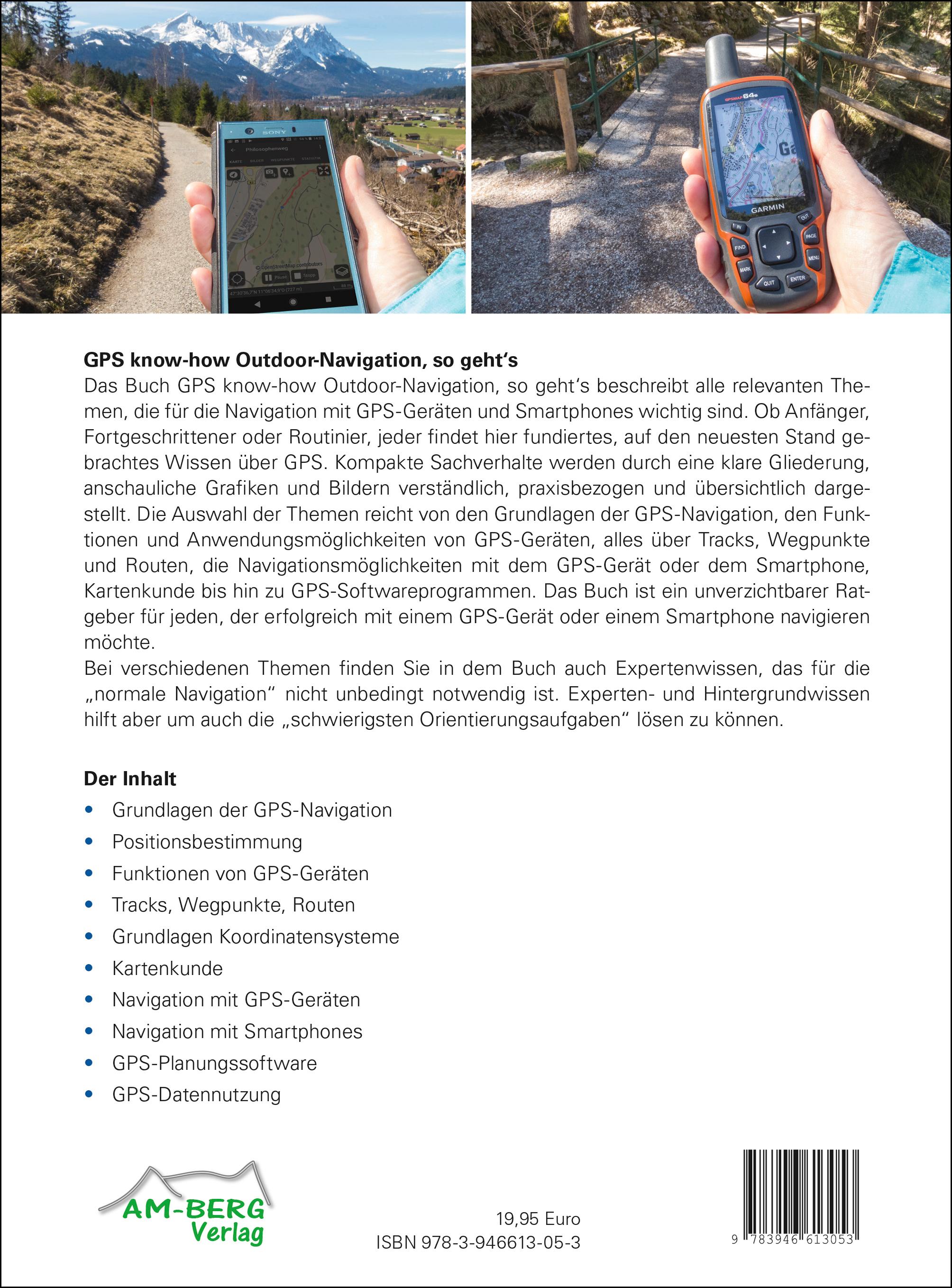 GPS know-how Outdoor-Navigation, so geht's