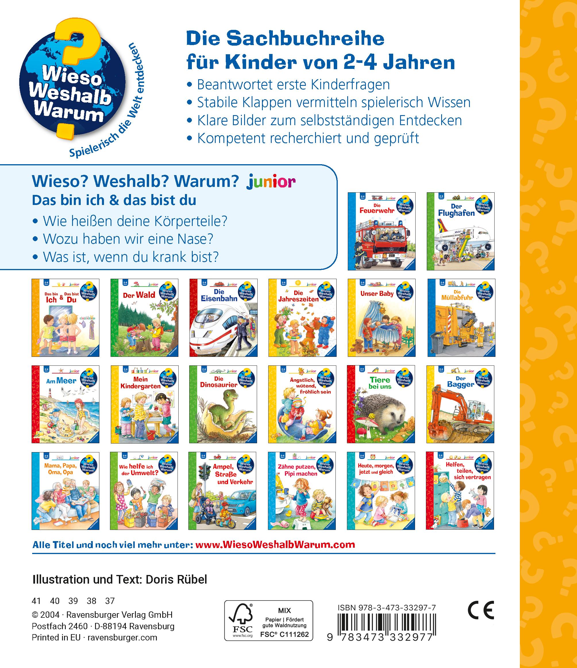 Wieso? Weshalb? Warum? junior, Band 5: Das bin ich & Das bist du