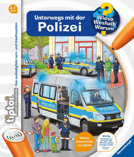 tiptoi® Wieso? Weshalb? Warum? Unterwegs mit der Polizei