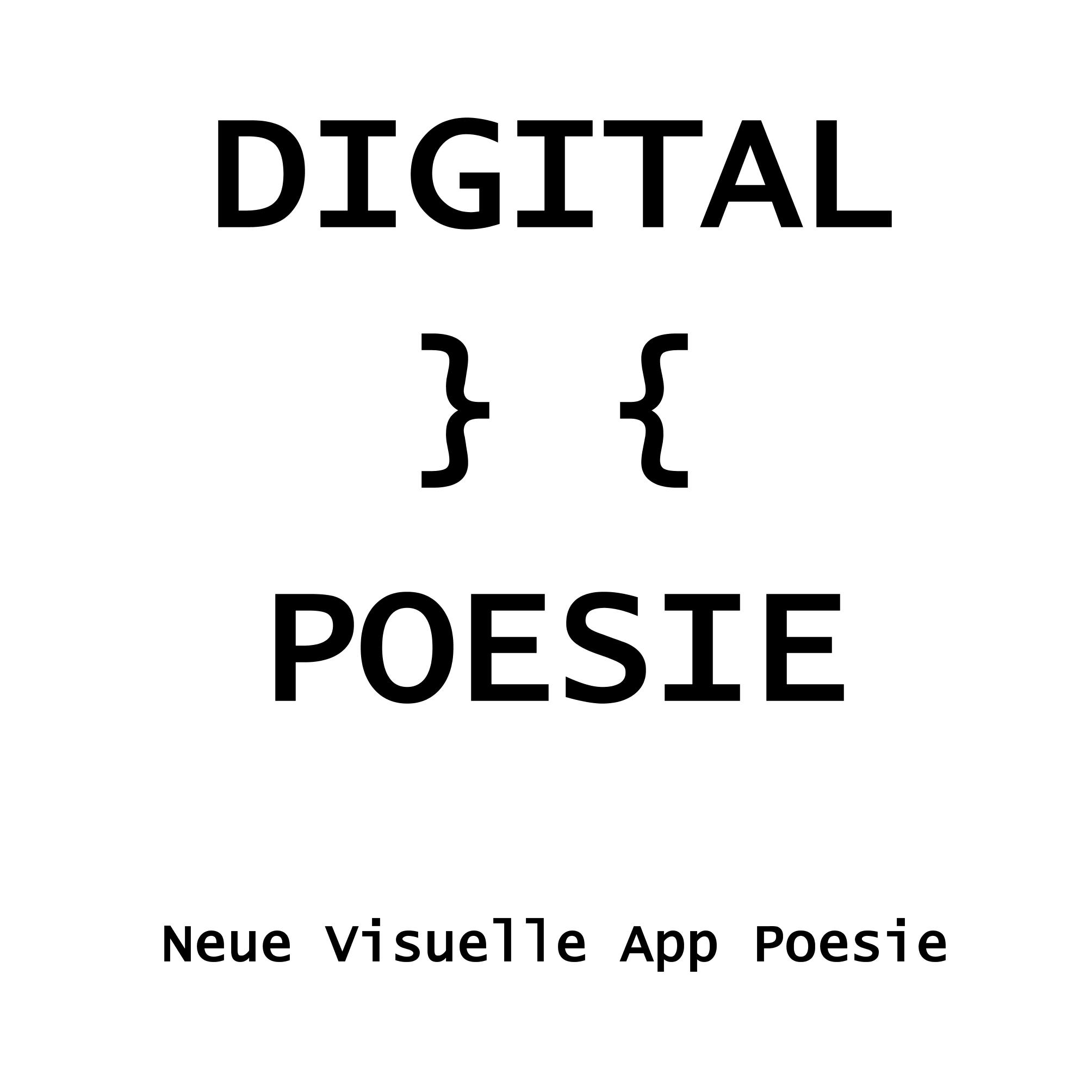 Digital } { Poesie