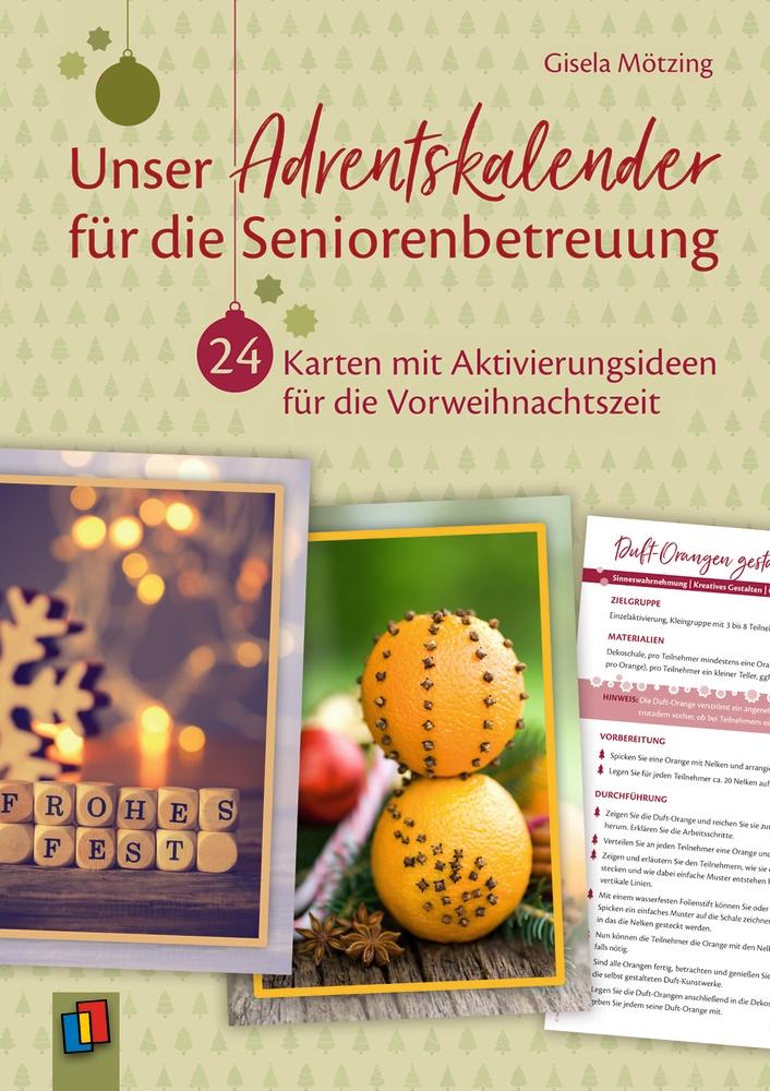 Unser Adventskalender für die Seniorenbetreuung