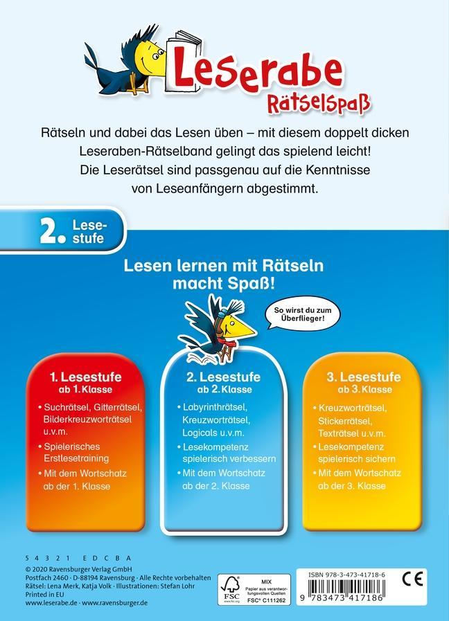 Kunterbunte Rätsel zum Lesenlernen (2. Lesestufe)