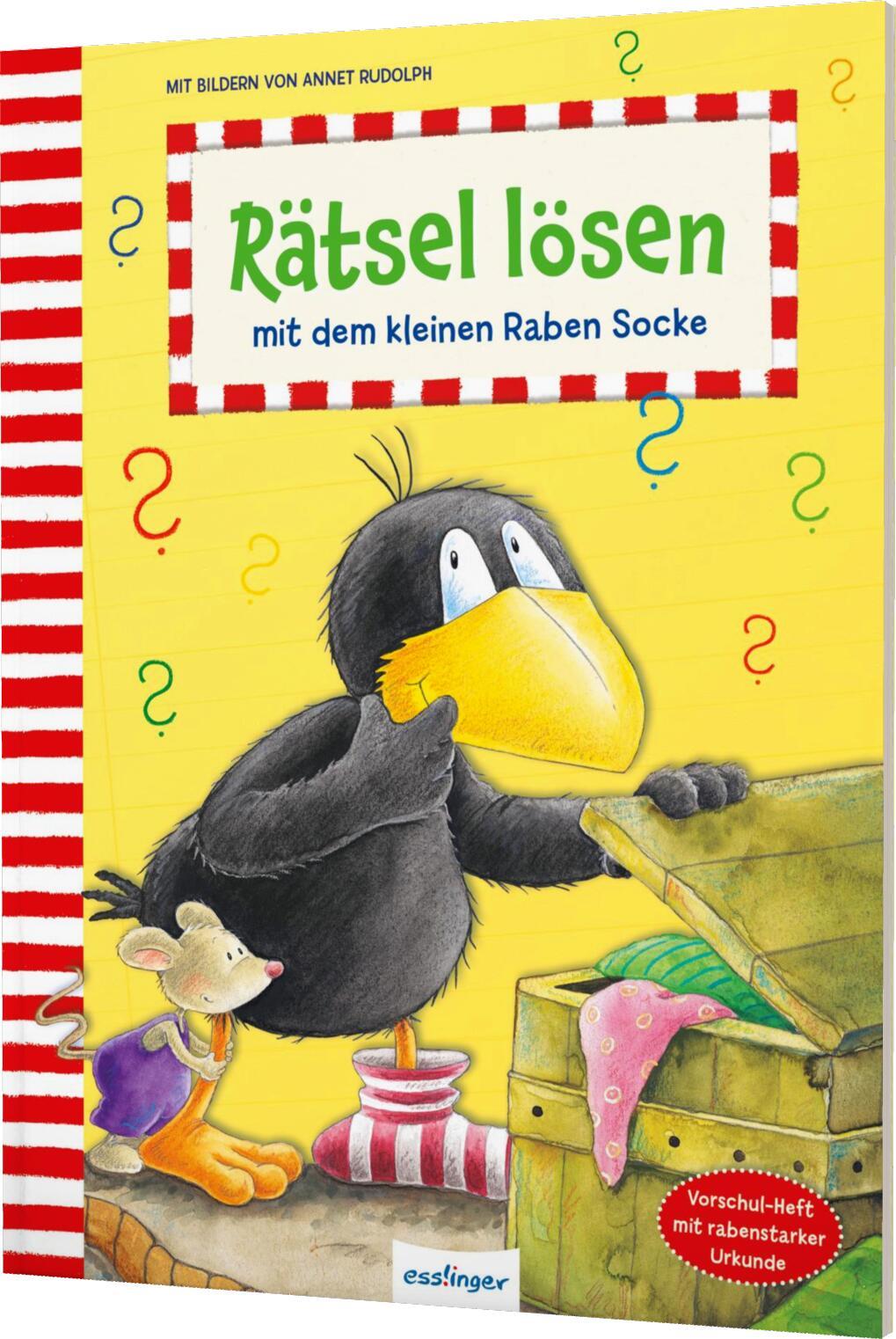 Der kleine Rabe Socke: Rätsel lösen mit dem kleinen Raben Socke