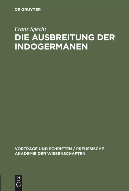 Die Ausbreitung der Indogermanen