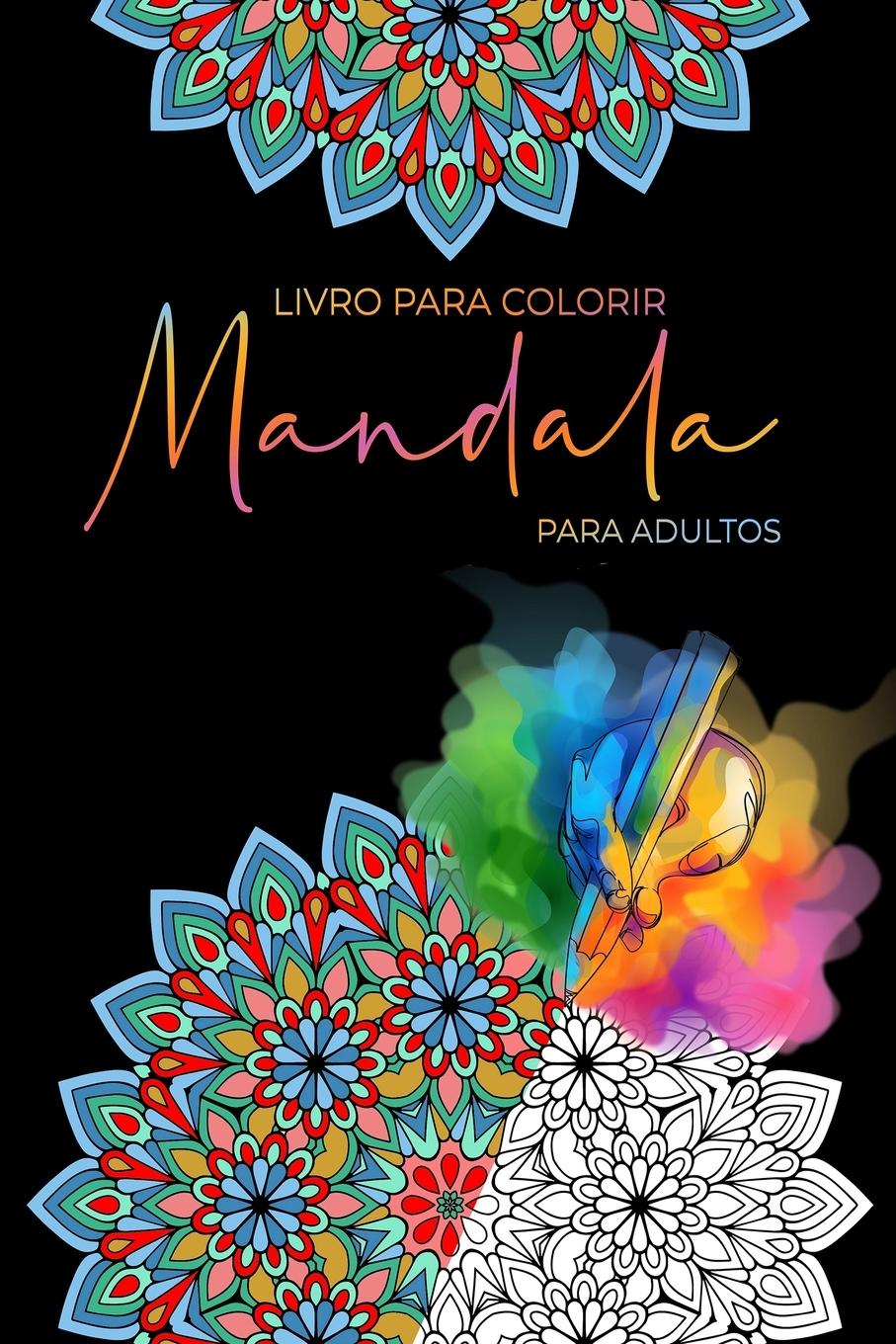 Livro para colorir Mandala para adultos