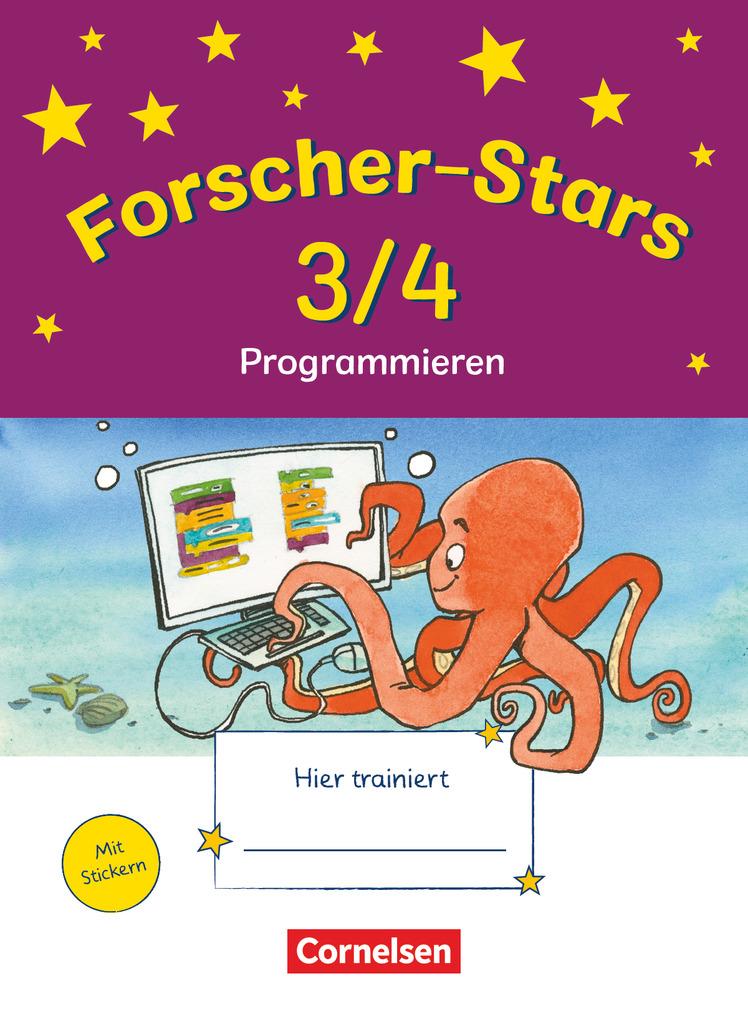 Forscher-Stars 3./4. Schuljahr. Sachunterricht - Programmieren - Übungsheft mit Lösungen