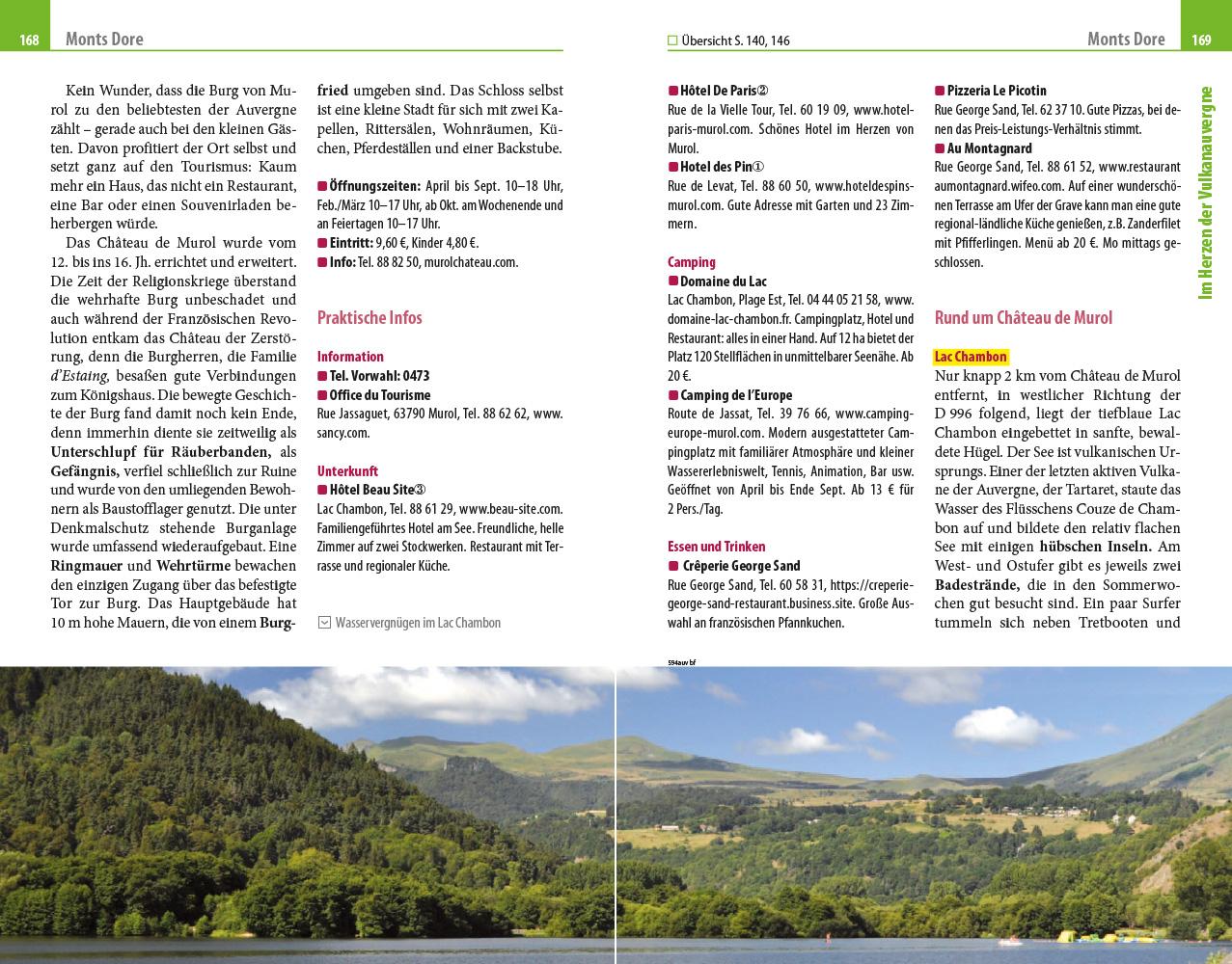 Reise Know-How Reiseführer Auvergne, Cevennen mit 29 Wanderungen und 6 Fahrradtouren