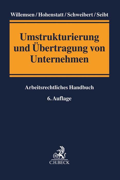 Umstrukturierung und Übertragung von Unternehmen